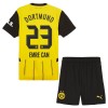 Borussia Dortmund Emre Can 23 Matchtröjor Barn Hemma Fotbollströja 2024-25
